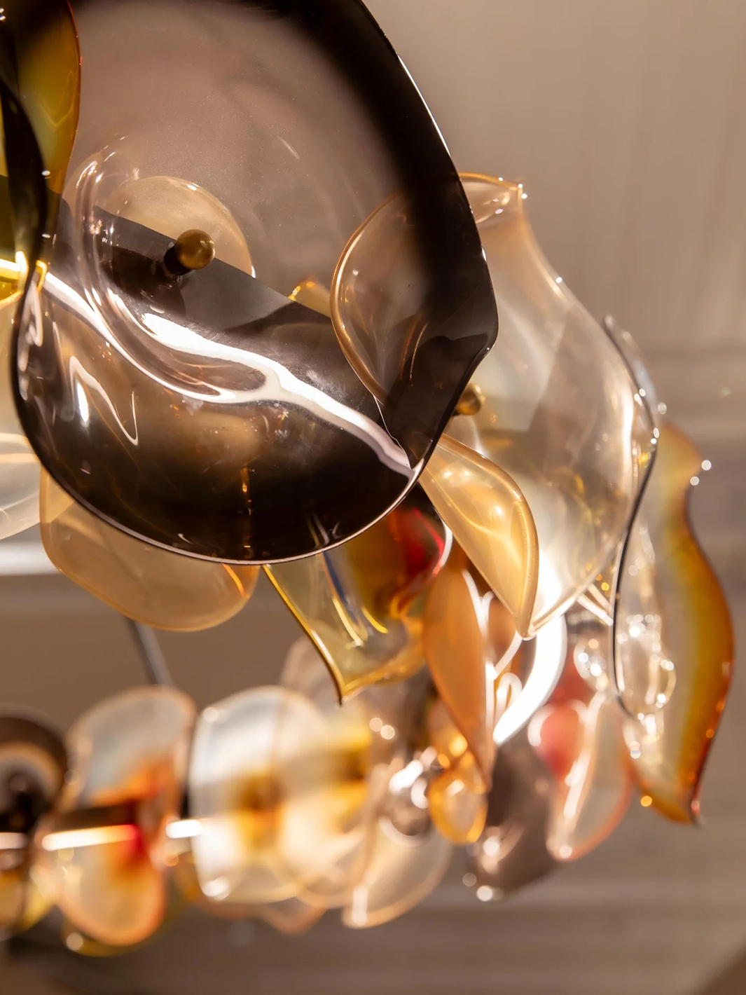 Petal Halo Chandelier