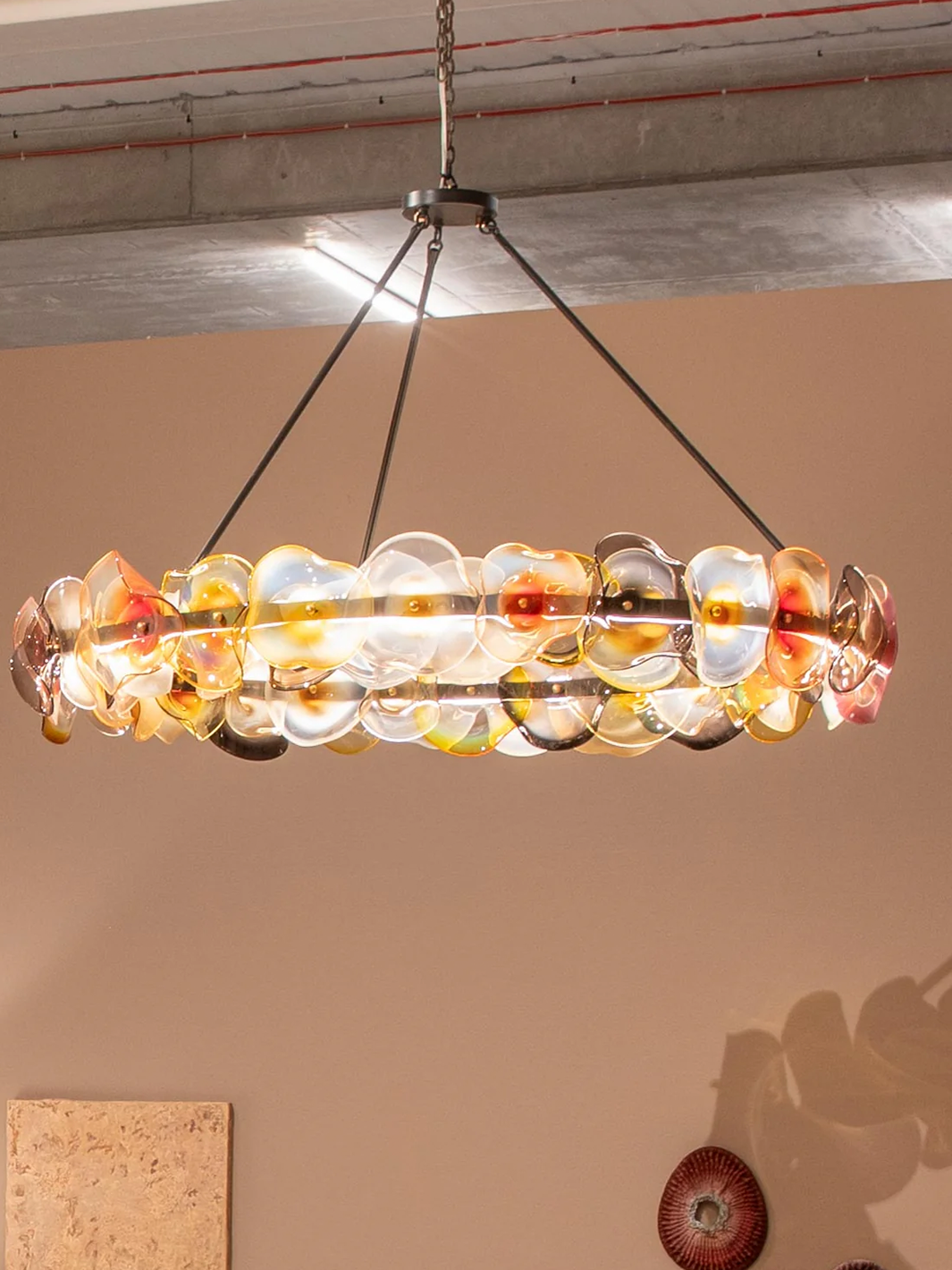 Petal Halo Chandelier
