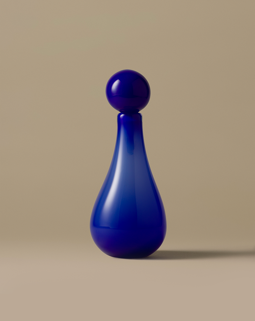 Pin Drop Vessel - Cobalt