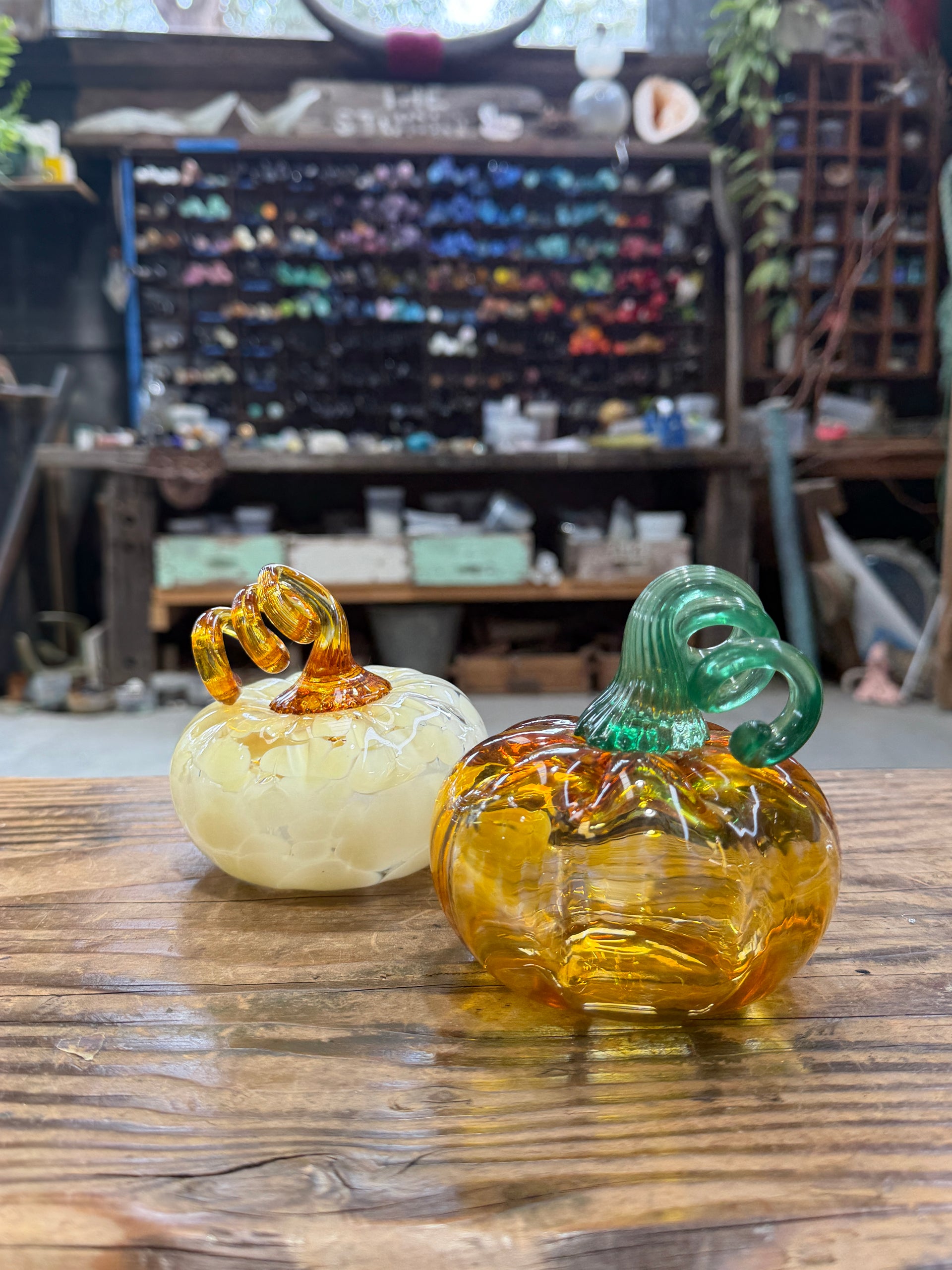 October 17th, Saturday @ 1pm - Pumpkin Hot Glass Experience